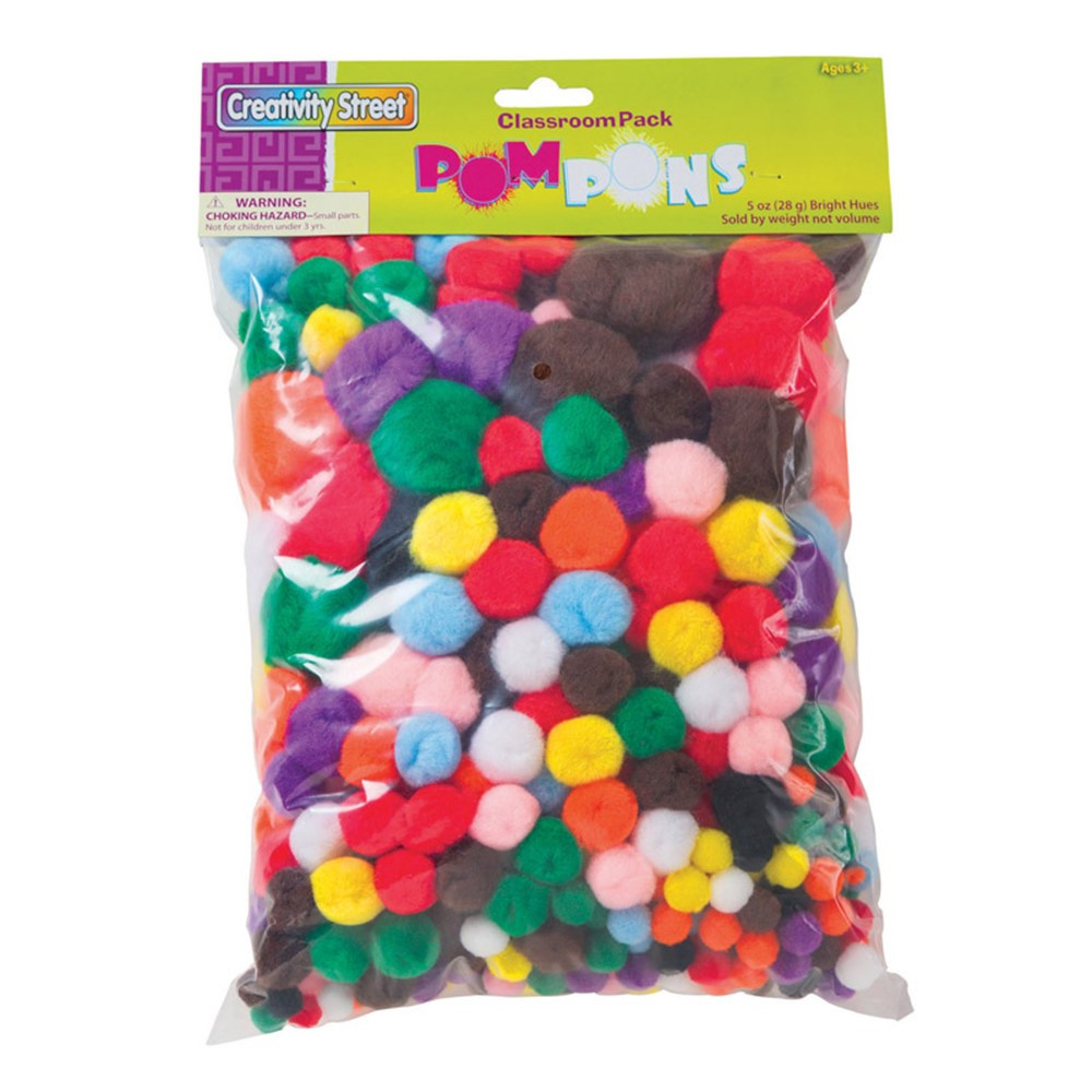PACAC815001 - Pom Pons Class Pk Asst Colors 300Pc in Craft Puffs