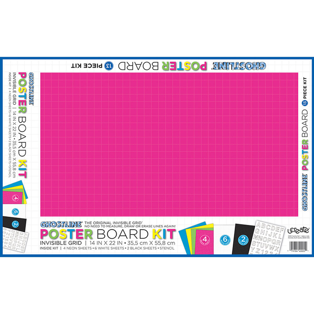 PACCAR40005 - Poster Board 6 Assorted Colors in Poster Board