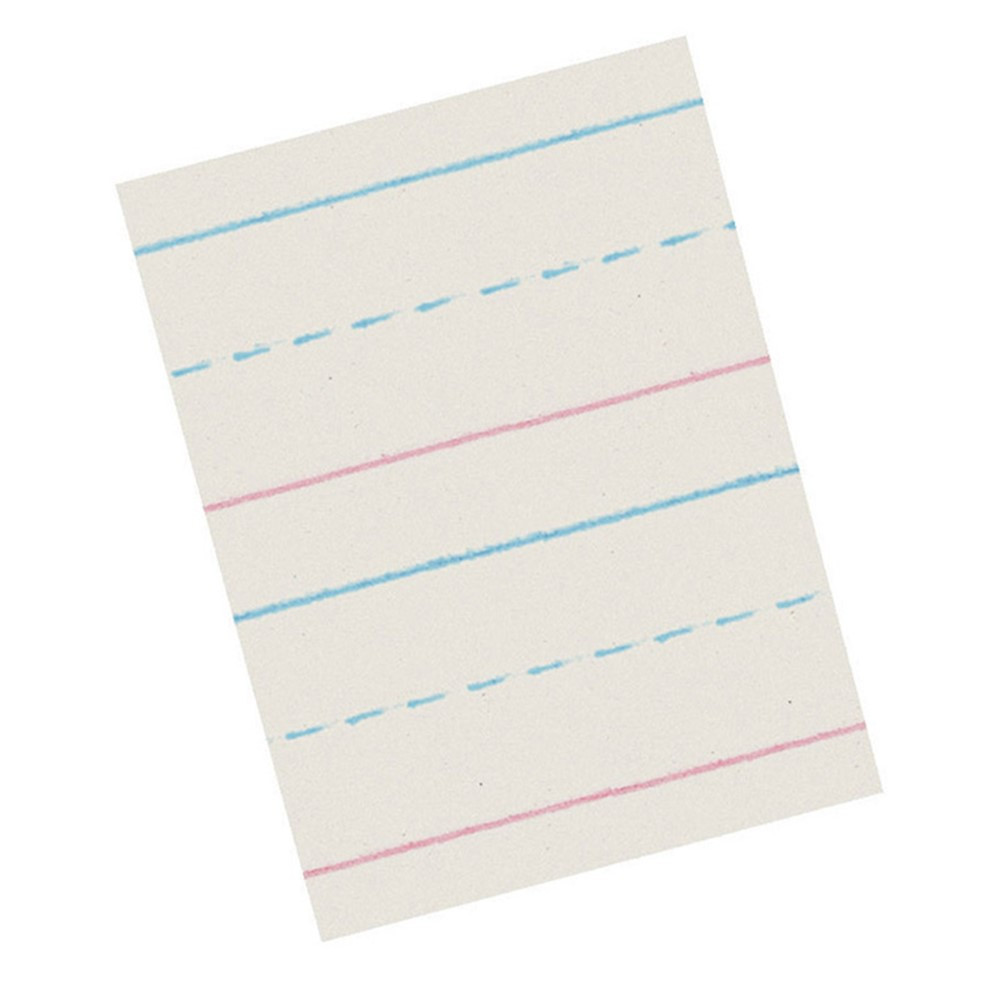 PACZP2611 - Broken Midline Paper 5/8X5/16 Long Zaner Bloser in Handwriting Paper