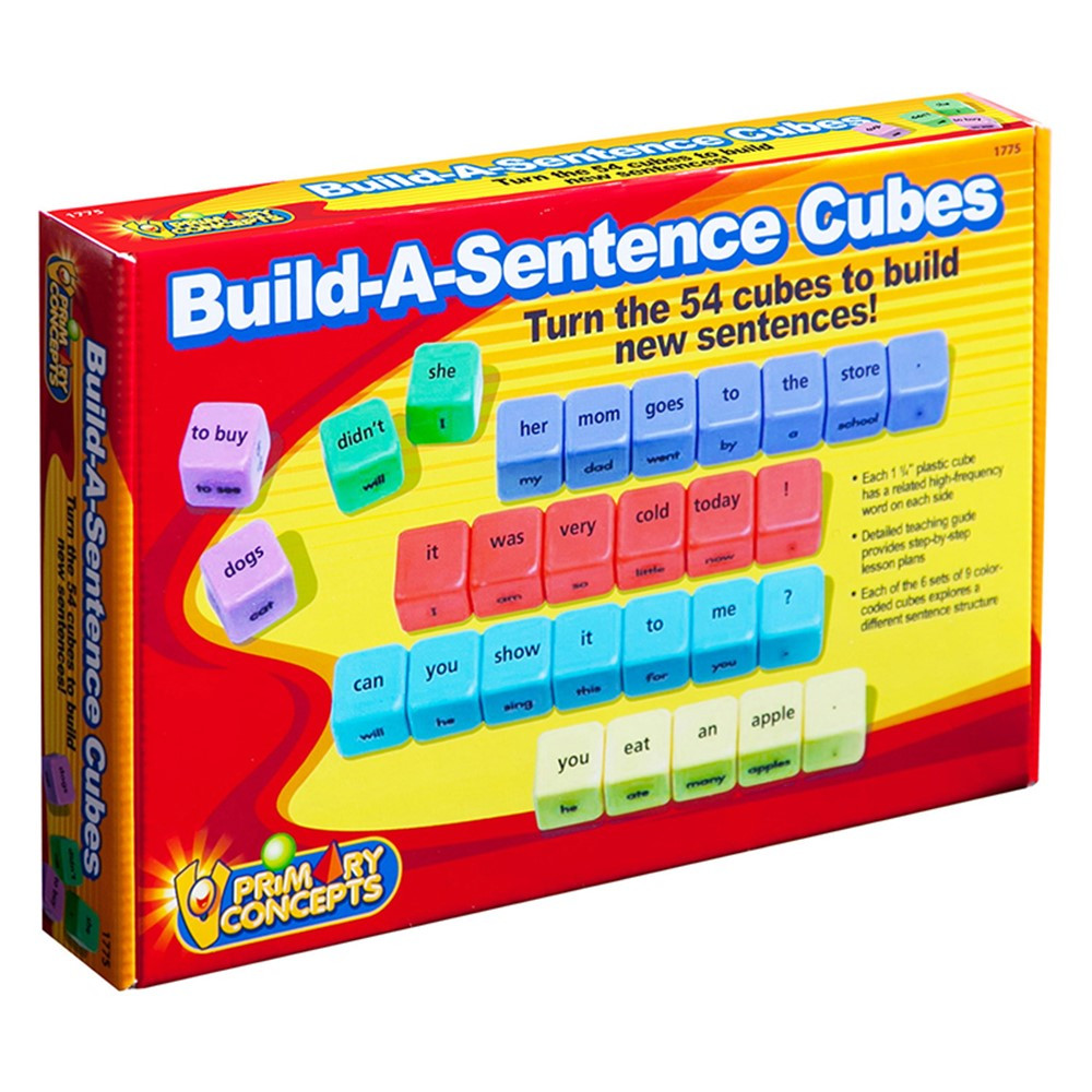 PC-1775 - Build A Sentence Cubes in Word Skills