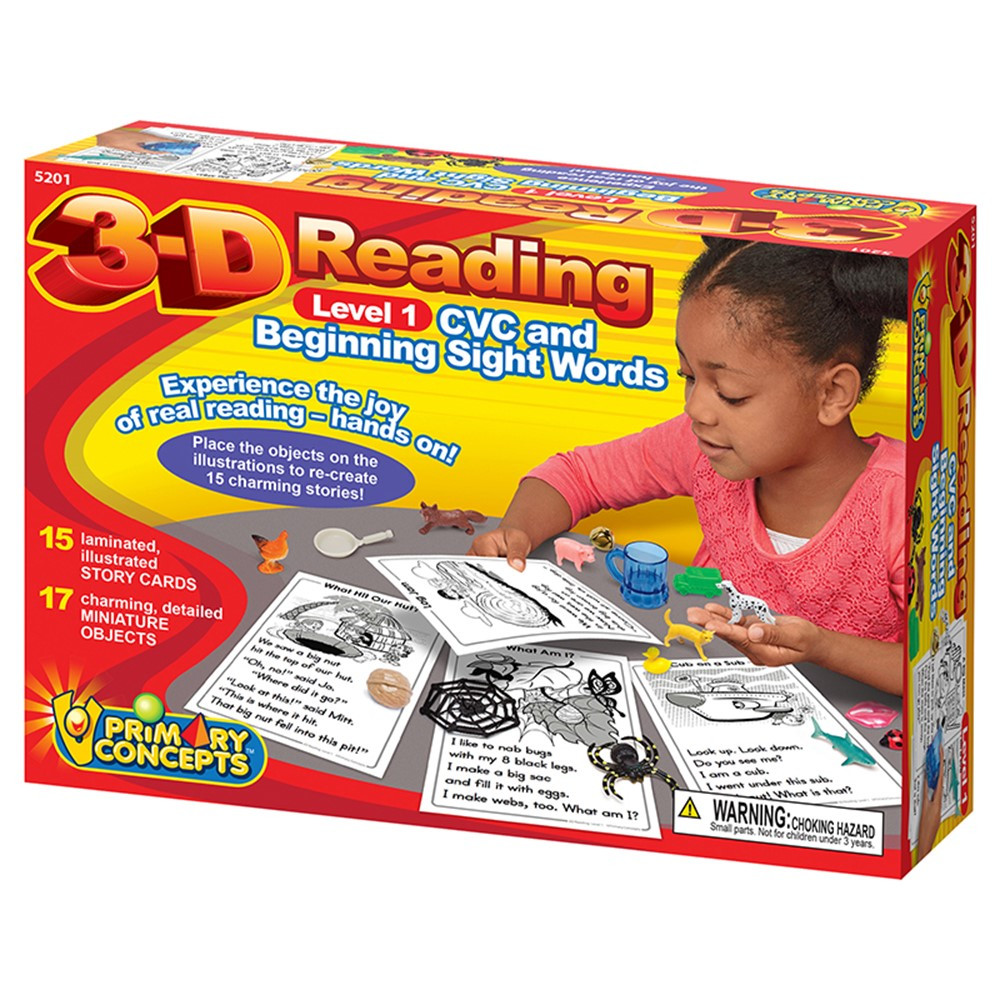 PC-5201 - 3D Reading Level 1 in Activities