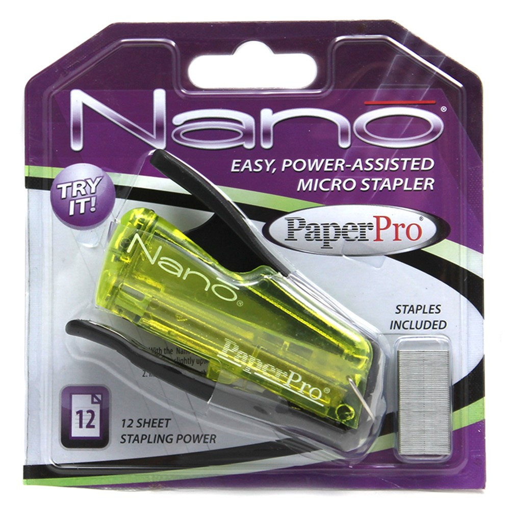 PPR1811 - Paperpro Nano Miniature Stapler Gray in Staplers & Accessories