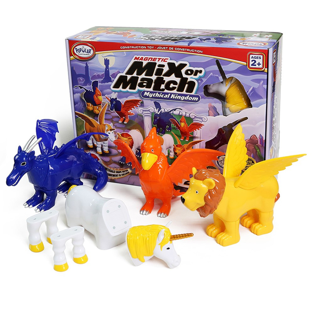 Magnetic Mix or Match Mythical Kingdom - PPY62015 | Popular Playthings | Animals