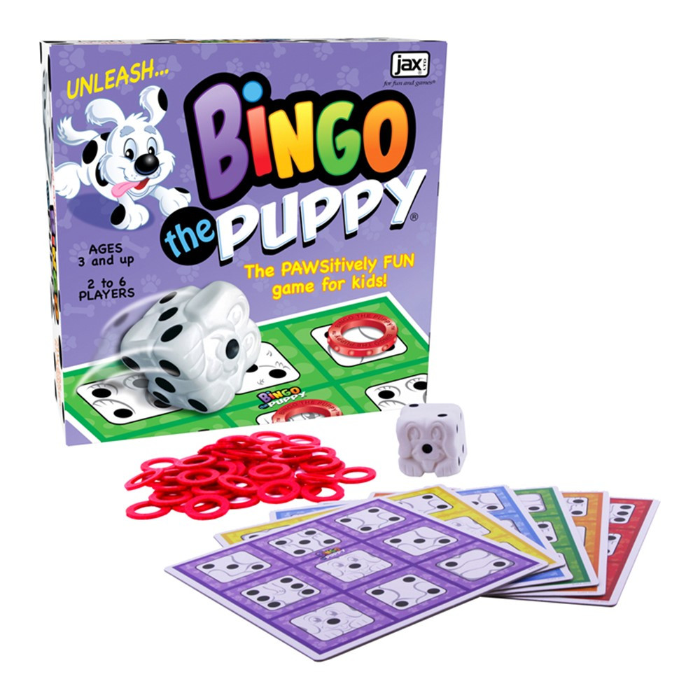 Bingo Puppy Game - PRE4040 | Pressman Toys | Bingo