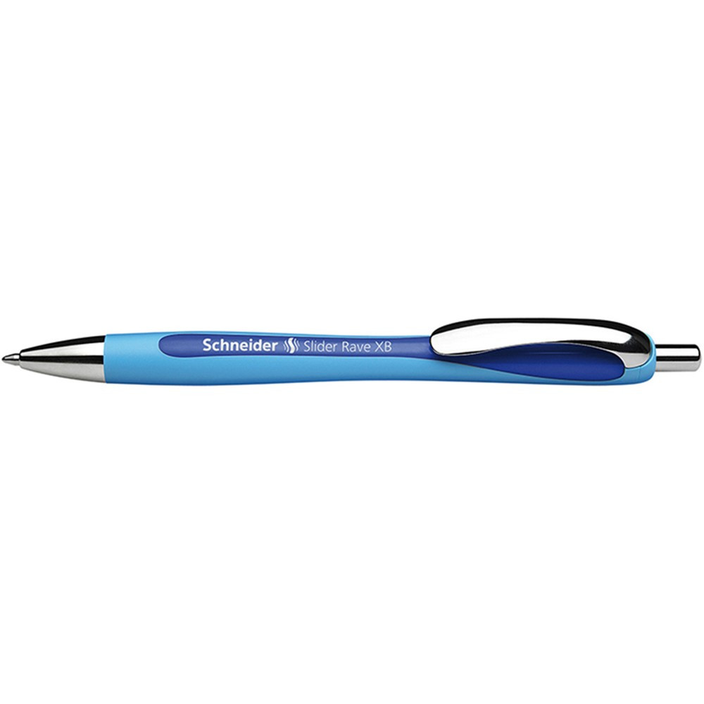 Rave Retractable Ballpoint Pen, ViscoGlide Ink, 1.4 mm, Blue - PSY132503 | Rediform Inc | Pens
