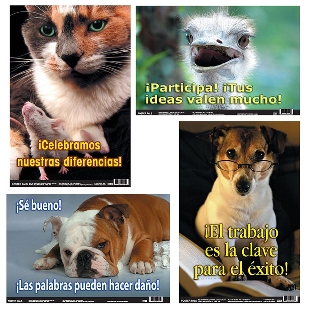 PSZBB10 - Spanish Fun Photo Posters Set 10 in Multilingual
