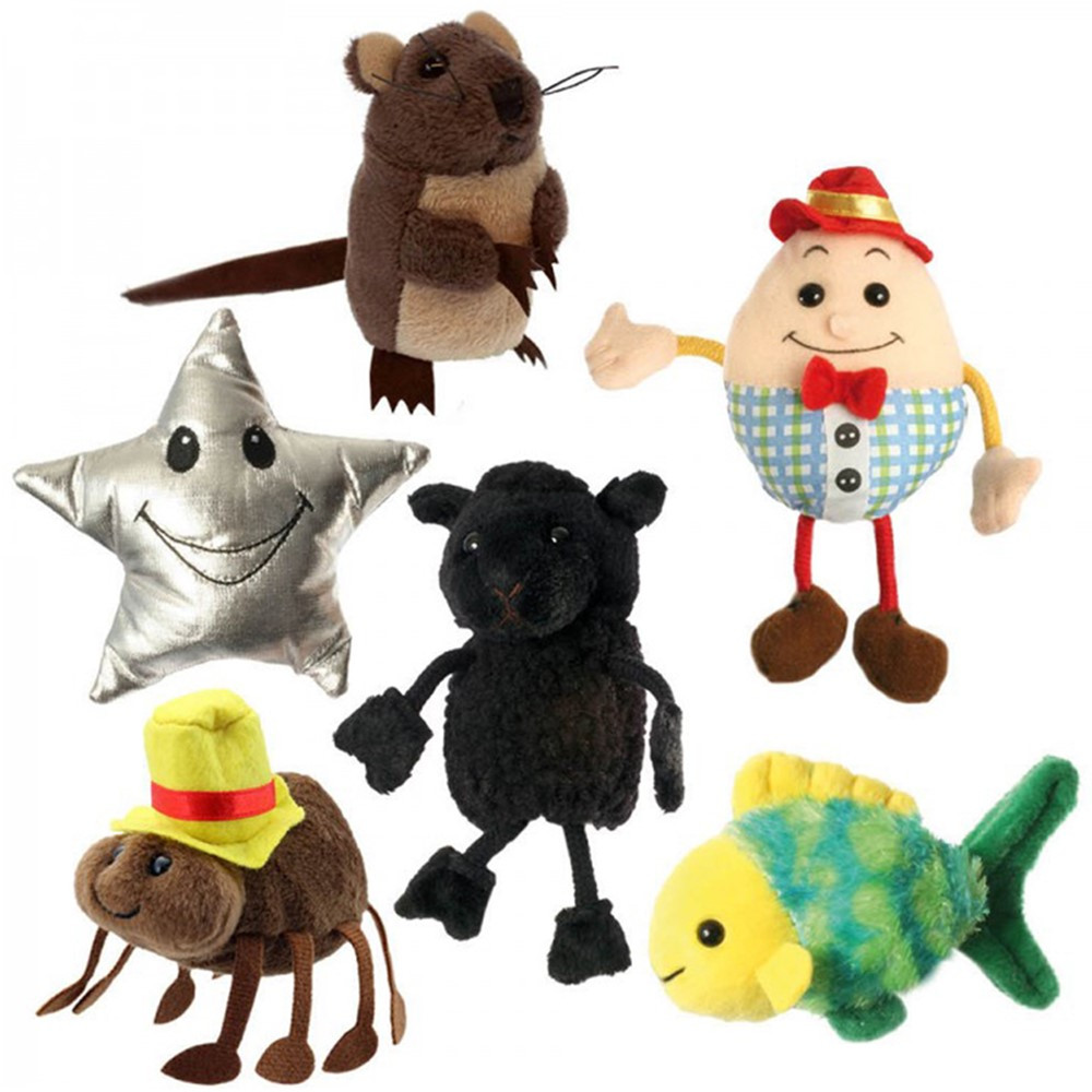 Finger Puppets: Nursery Rhymes, Set of 6 - PUC002040 | The Puppet Company | Puppets & Puppet Theaters