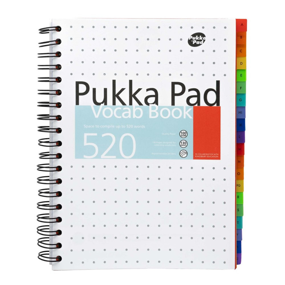 Basics B5 Vocab Book - PUK9599VOC | Pukka Pads Usa Corp | Vocabulary Skills