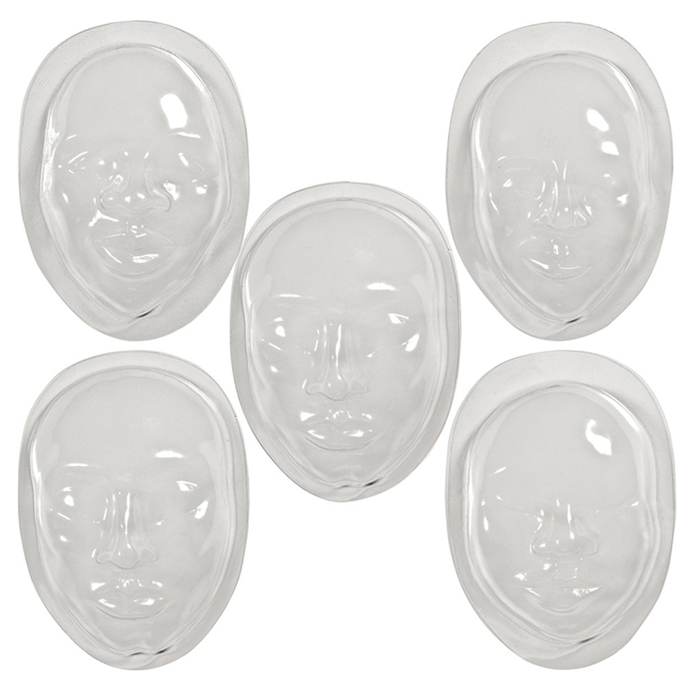 R-52009 - Face Forms 10/Pk in Clay & Clay Tools