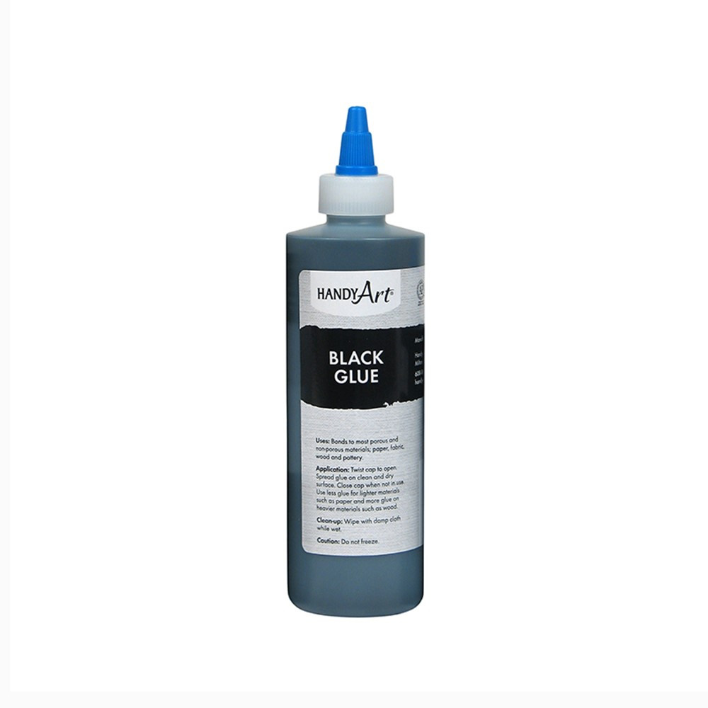 RCP149101 - Handy Art Black Glue 8Oz in Glue/adhesives