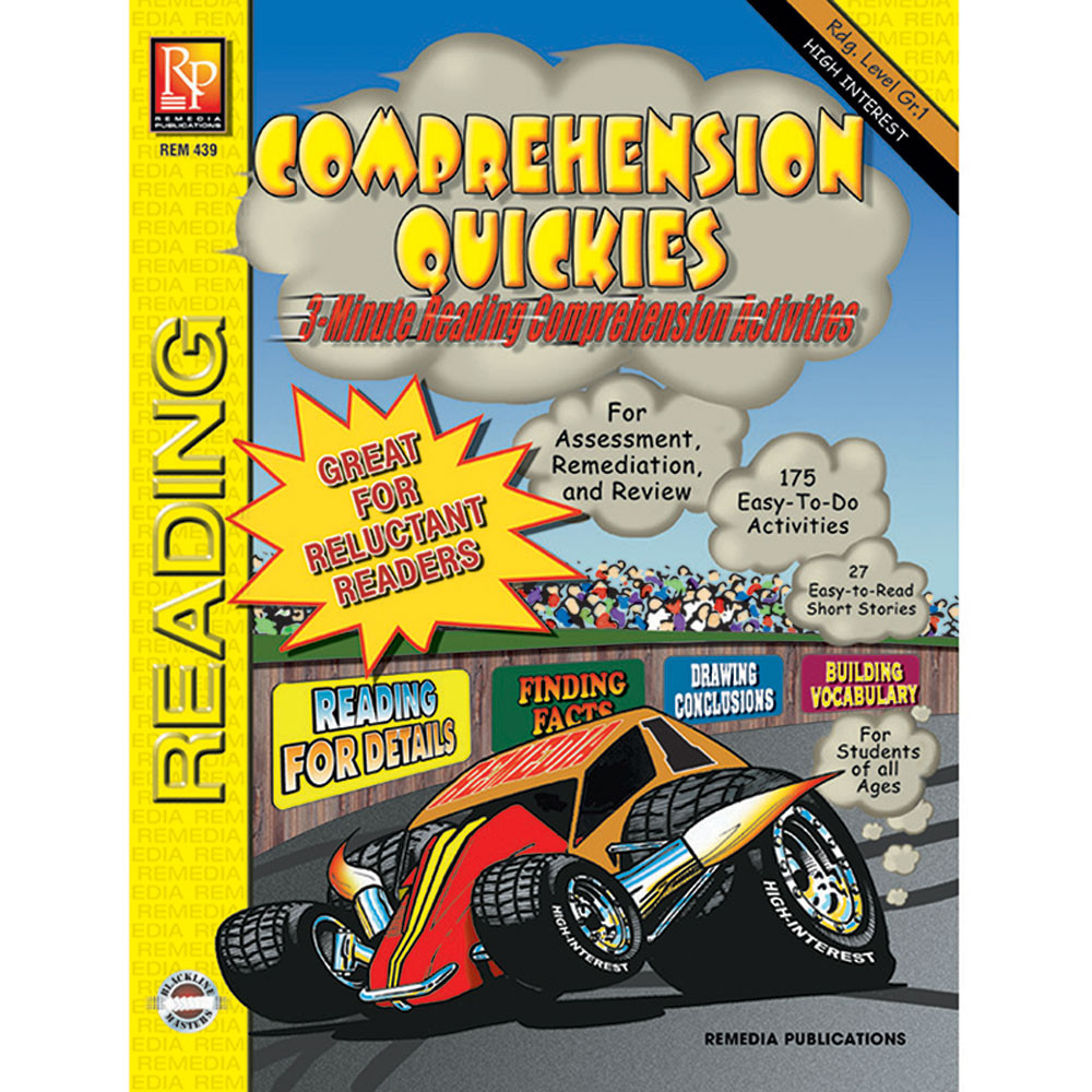 REM439 - Comprehension Quickes Reading Level 1 in Comprehension