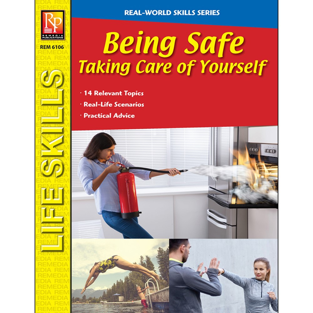 Real-World Skills Series: Being Safe - REM6106 | Remedia Publications | Self Awareness