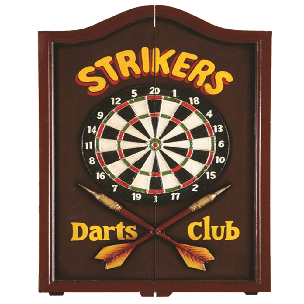STRIKERS DARTBOARD CABINET - RGM-R734 | RAM Game Room | Indoor Décor