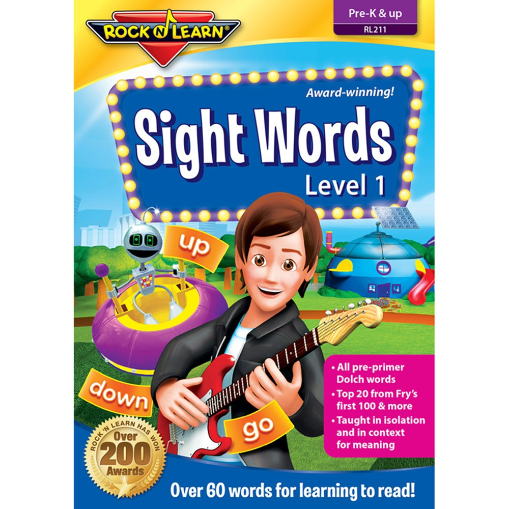 RL-211 - Sight Words Dvd in Sight Words