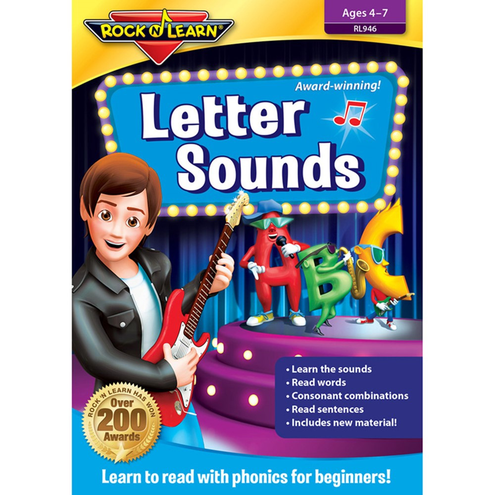 RL-946 - Letter Sounds Dvd in Dvd & Vhs