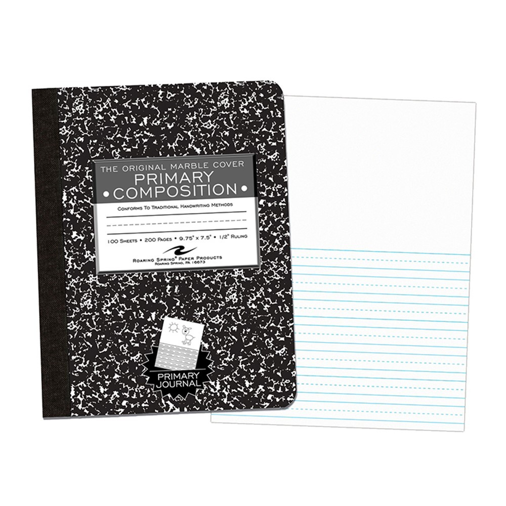 ROA97228 - Marble Composition Book Picture Story Ruled in Note Books & Pads