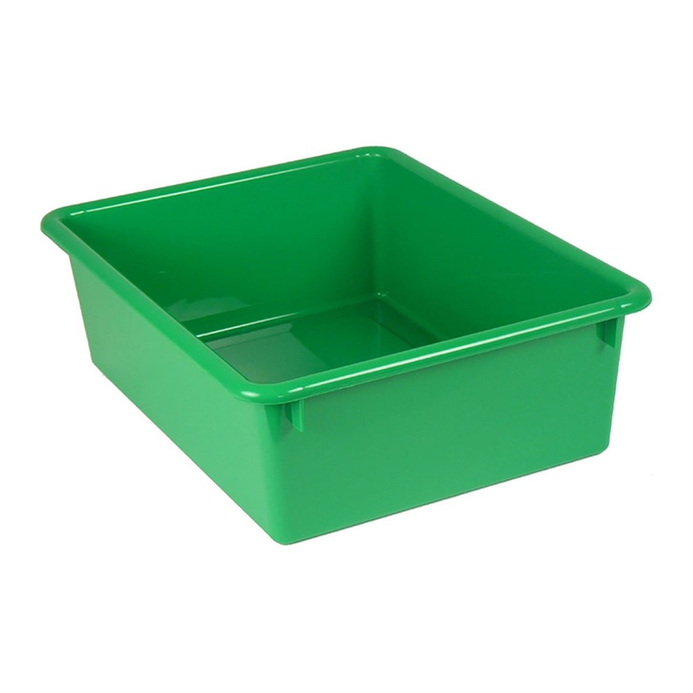 Double Stowaway Tray Only, Green - ROM13105 | Romanoff Products | Storage Containers