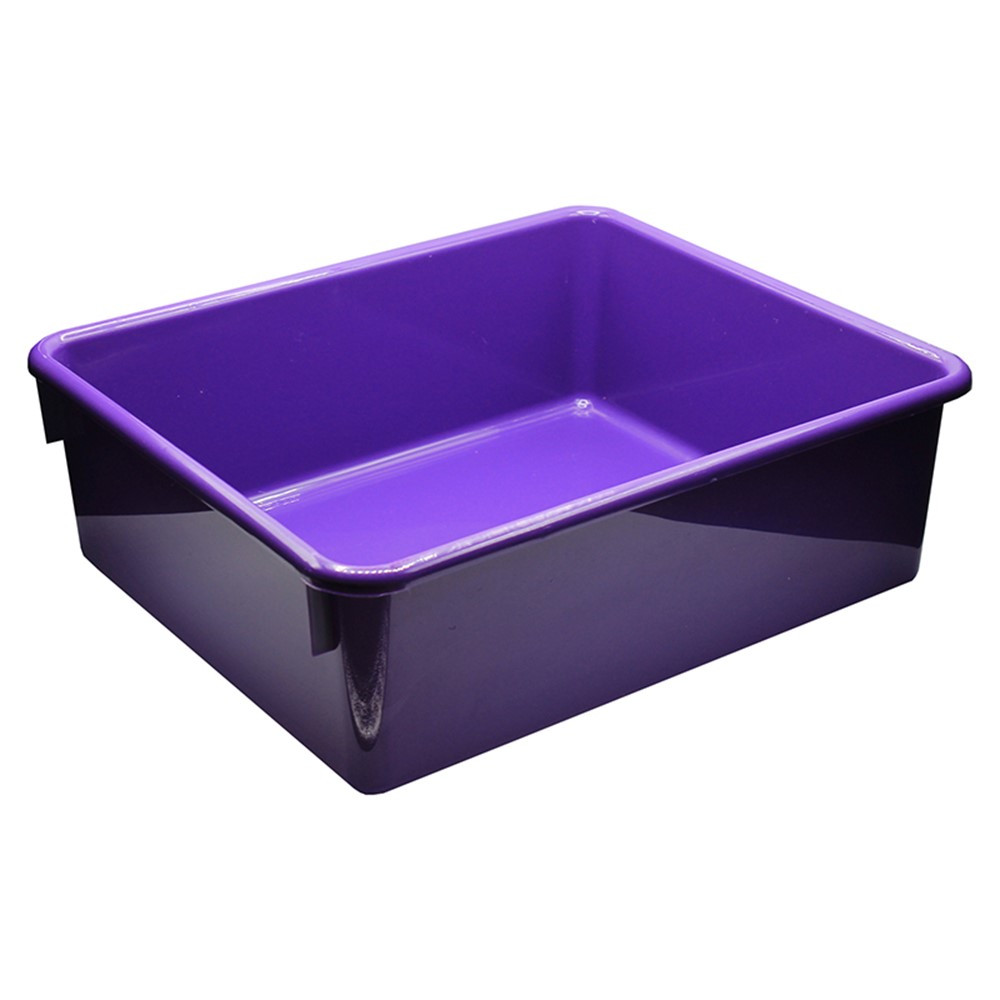 Double Stowaway Tray Only, Purple - ROM13106 | Romanoff Products | Storage Containers
