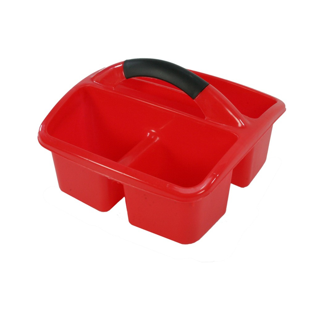Deluxe Small Utility Caddy, Red - ROM26902 | Romanoff Products | Storage Containers