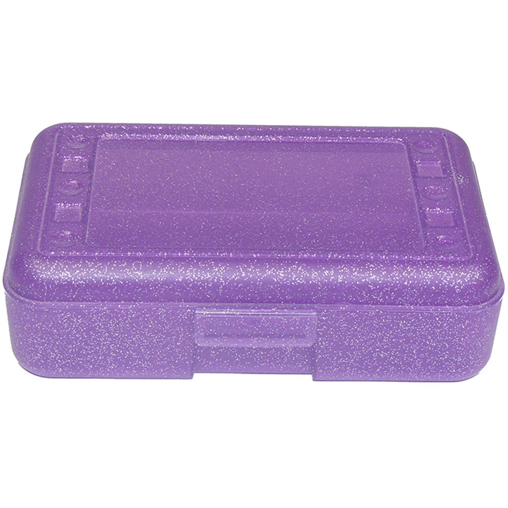 ROM60250 - Pencil Box Purple Sparkle in Pencils & Accessories