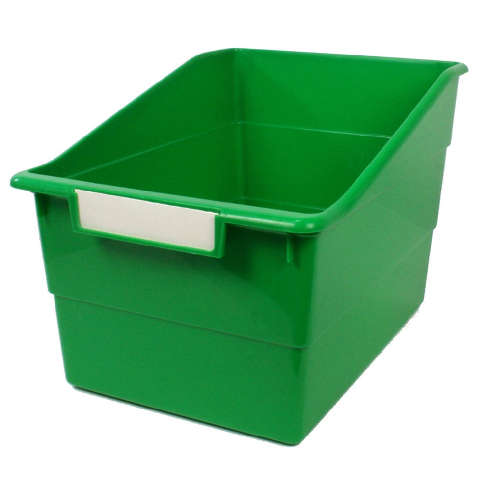 ROM77305 - Wide Green File With Label Holder in General