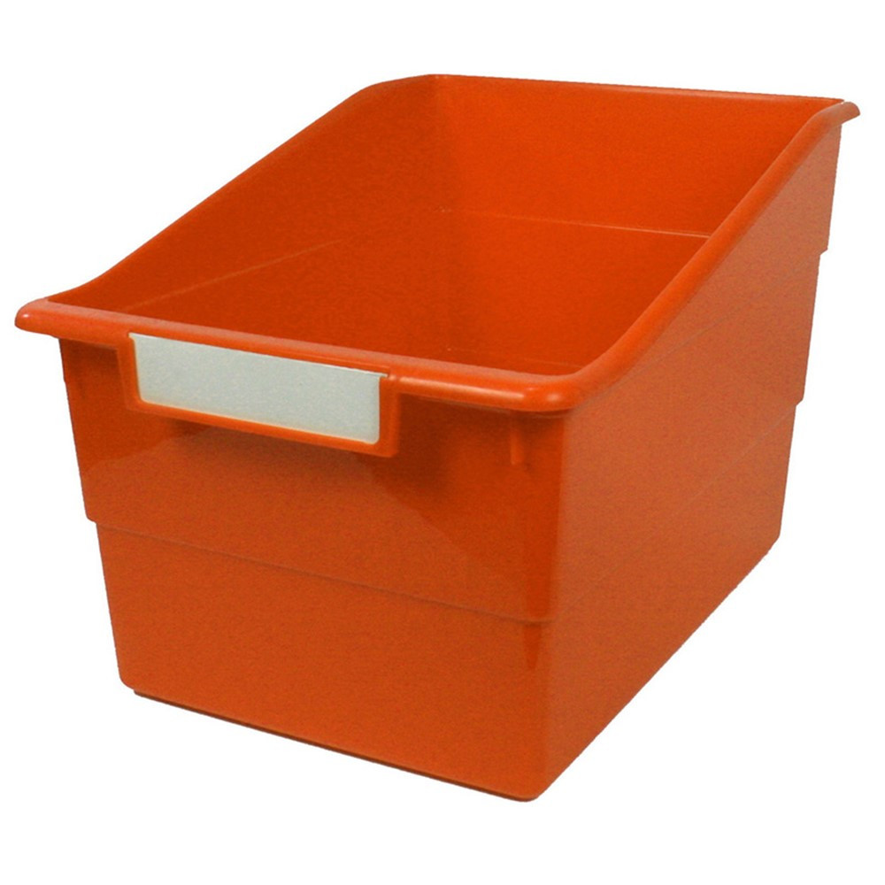 ROM77309 - Wide Orange File With Label Holder in General