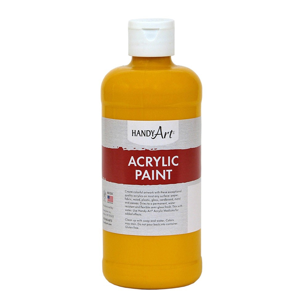 RPC101020 - Acrylic Paint 16 Oz Deep Yellow in Paint