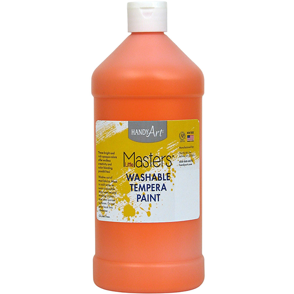 RPC213715 - Little Masters Orange 32Oz Washable Paint in Paint