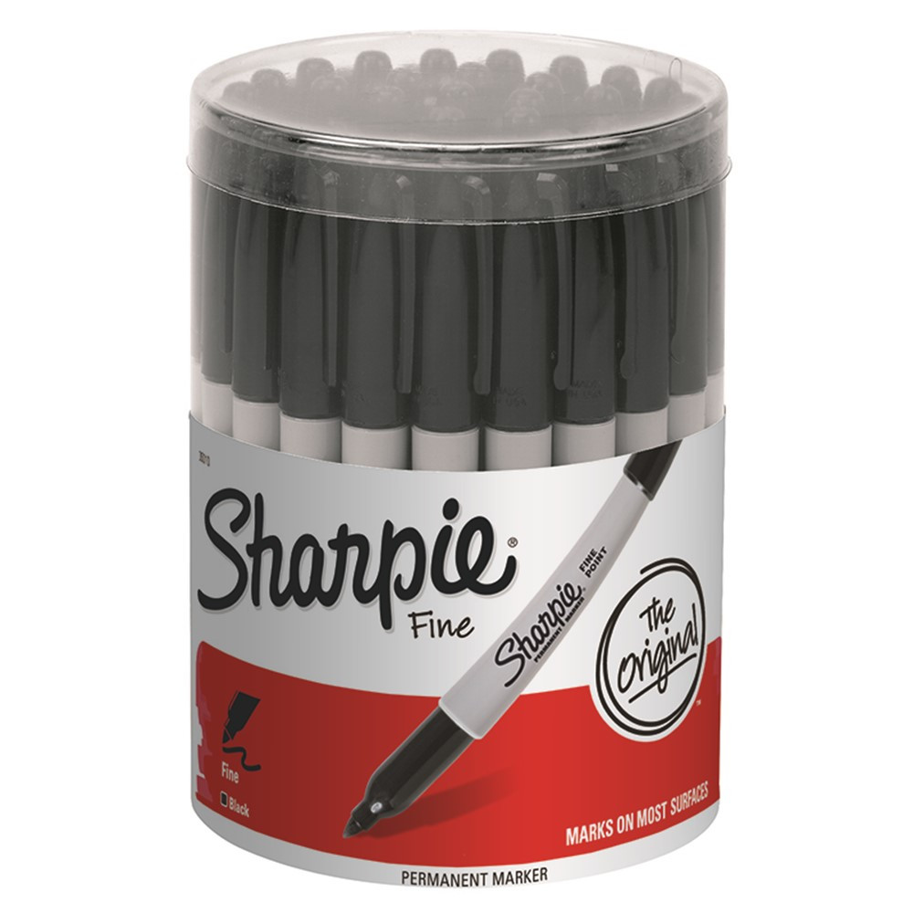 SAN35010 - Sharpie Fine Black 36Ct Canister in Pens