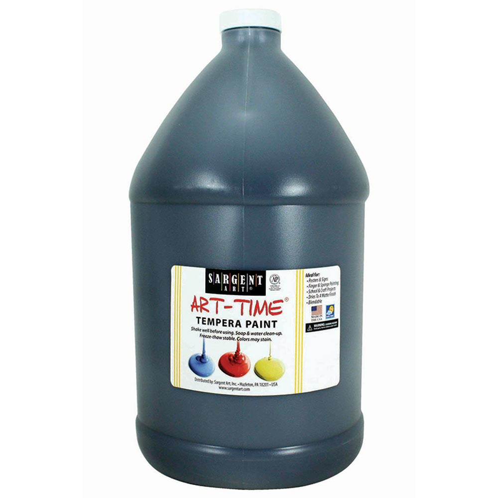 SAR226685 - Black Tempera Paint Gallon in Paint
