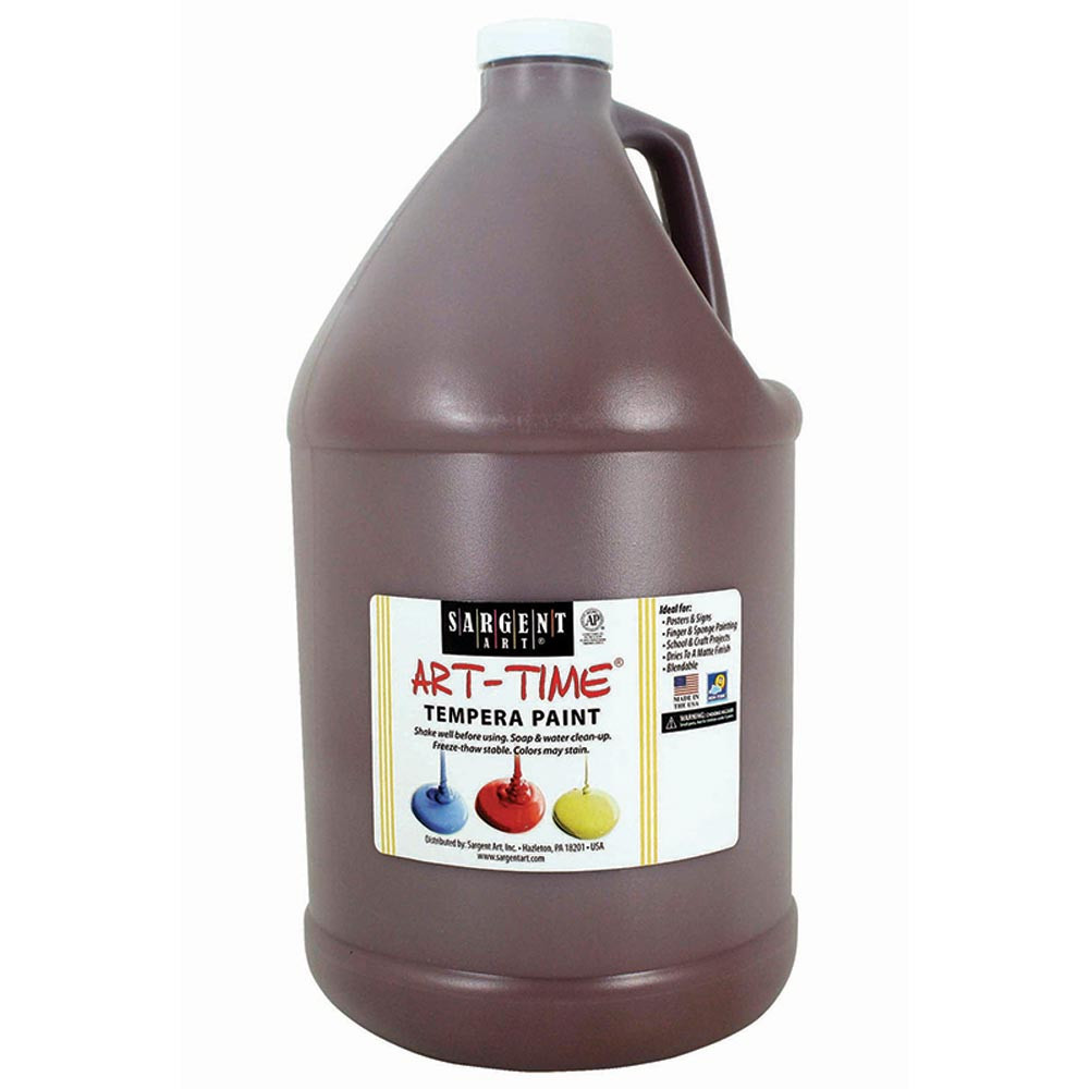 SAR226688 - Brown Tempera Paint Gallon in Paint