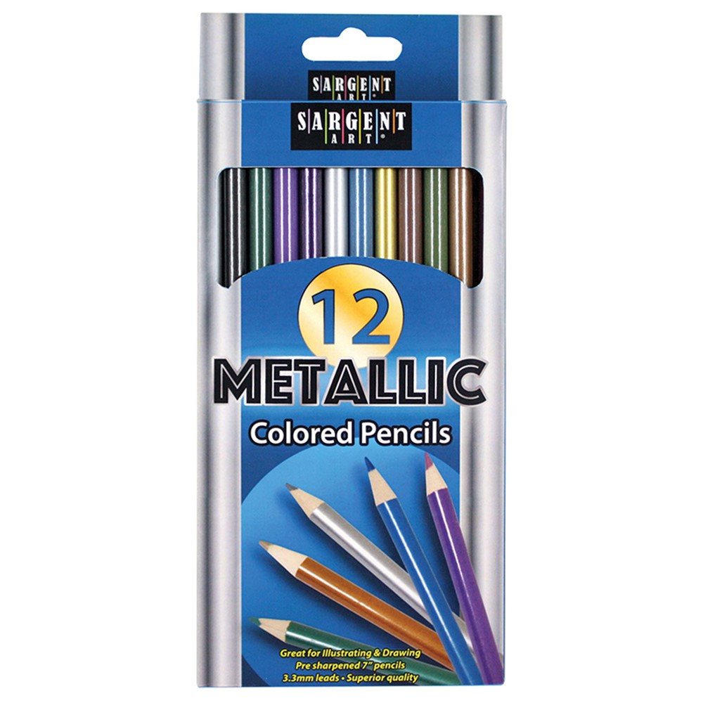 SAR227231 - Metallic Colored Pencils in Colored Pencils