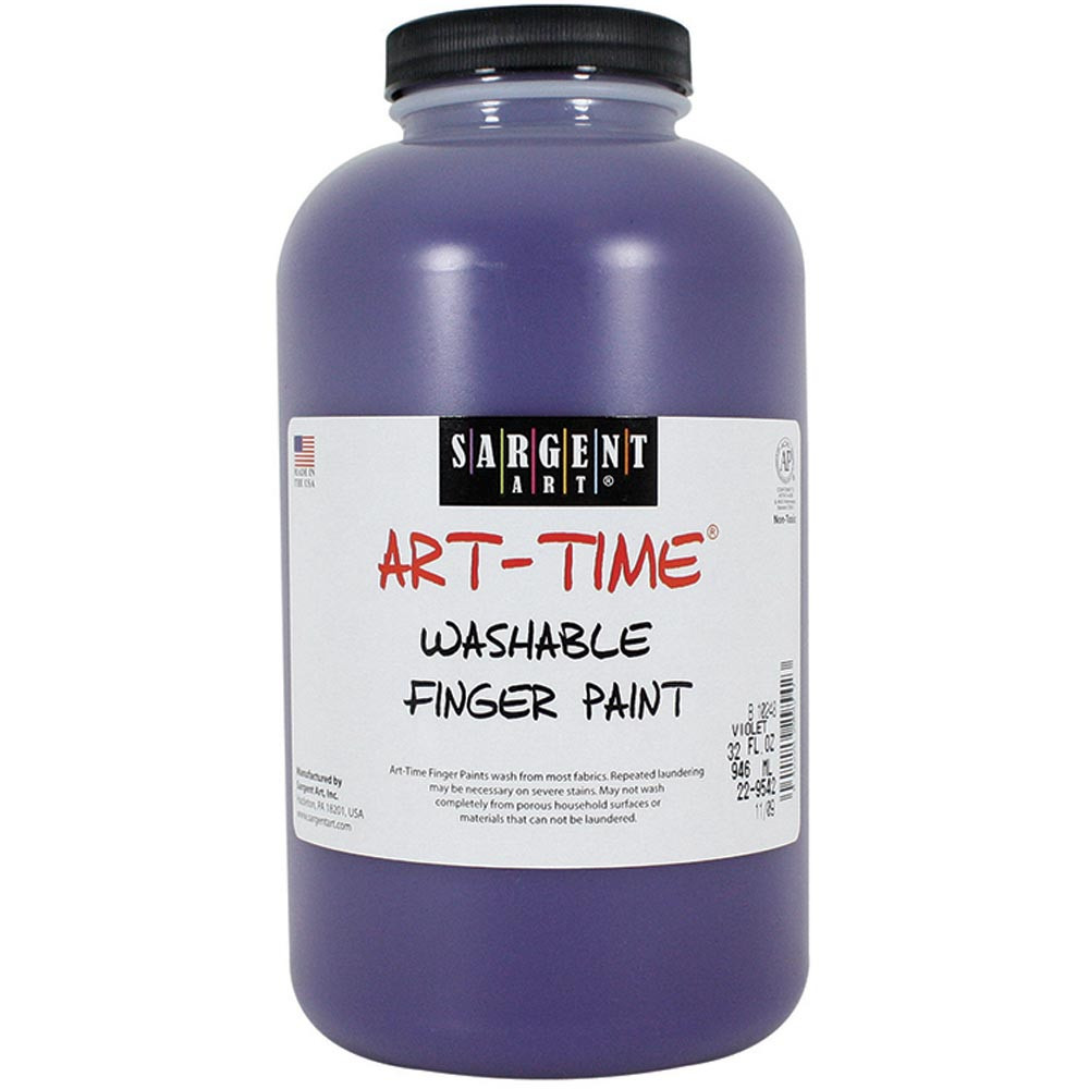 SAR229542 - 32Oz Washable Finger Paint Violet in Paint