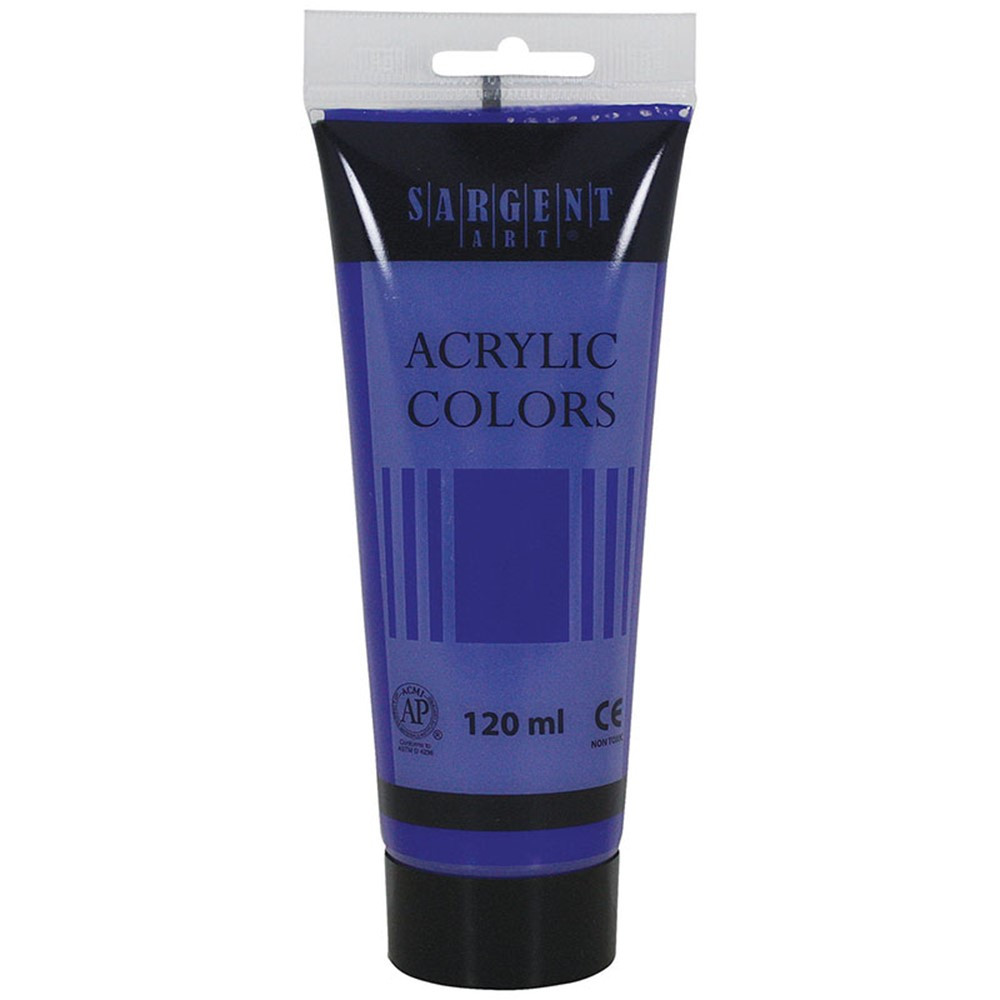 Acrylic Paint Tube, 120 ml, Dark Cobalt Violet - SAR230342 | Sargent Art  Inc. | Paint