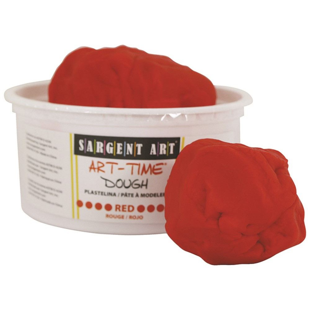 SAR853120 - 1Lb Art Time Dough - Red in Dough & Dough Tools