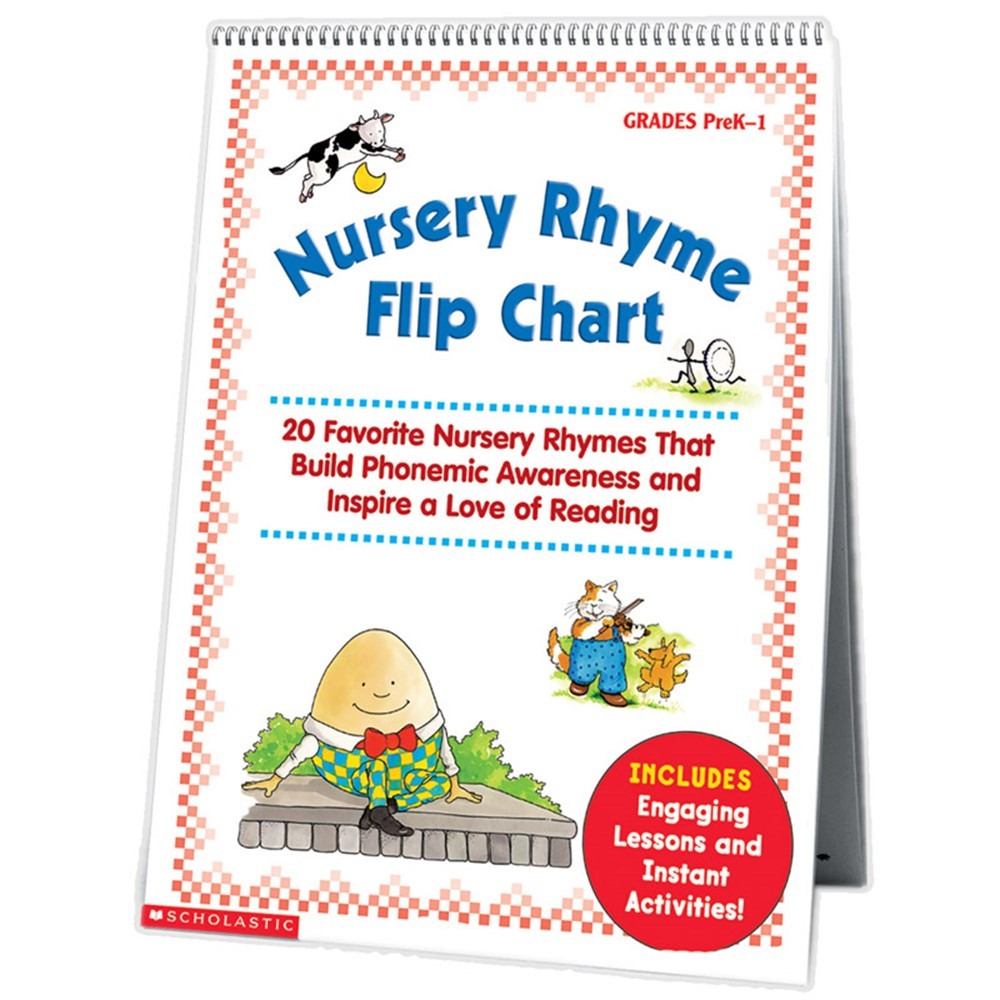 SC-0439513820 - Nursery Rhyme Flip Chart in Classroom Theme