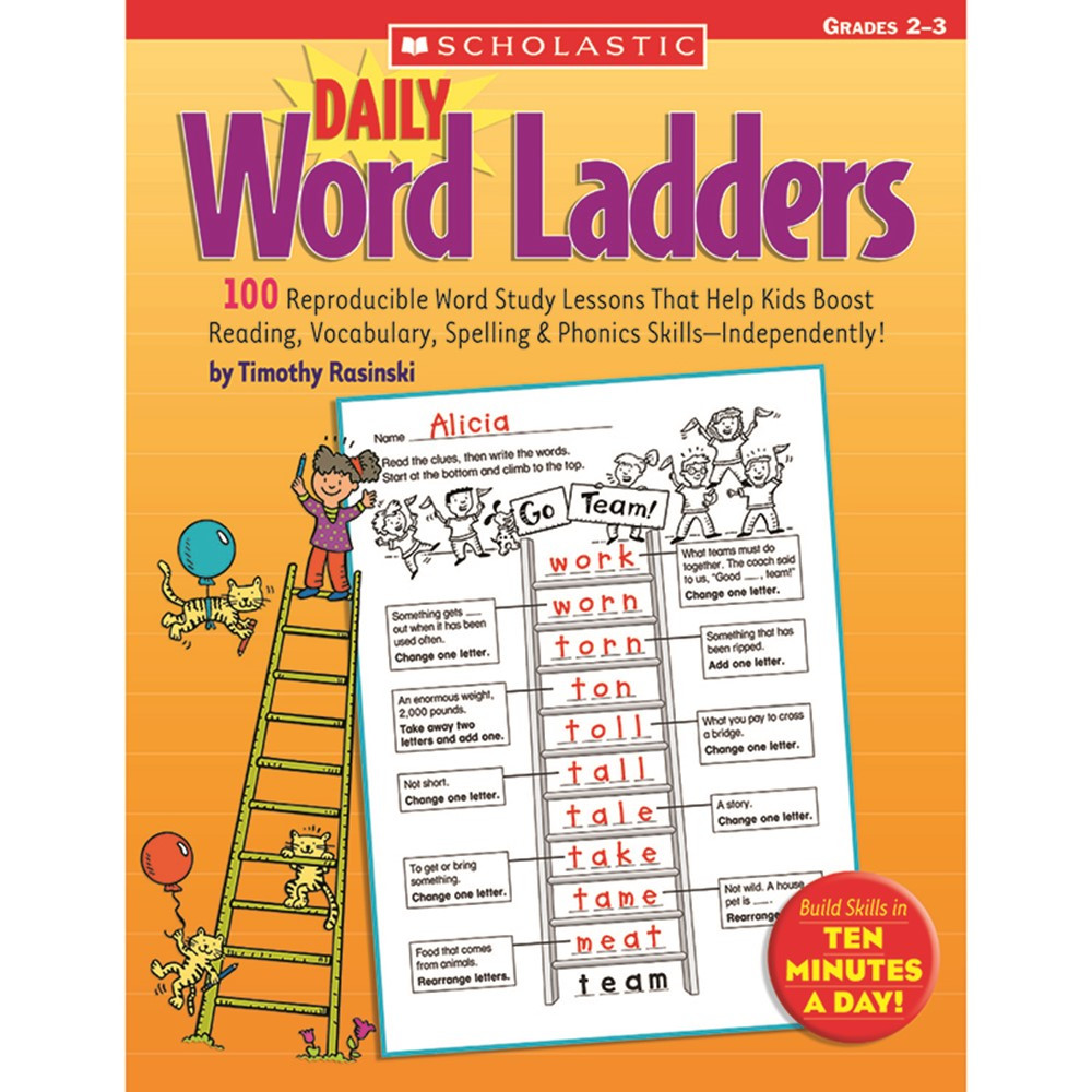 SC-0439513839 - Daily Word Ladders Gr 2-3 in Word Skills