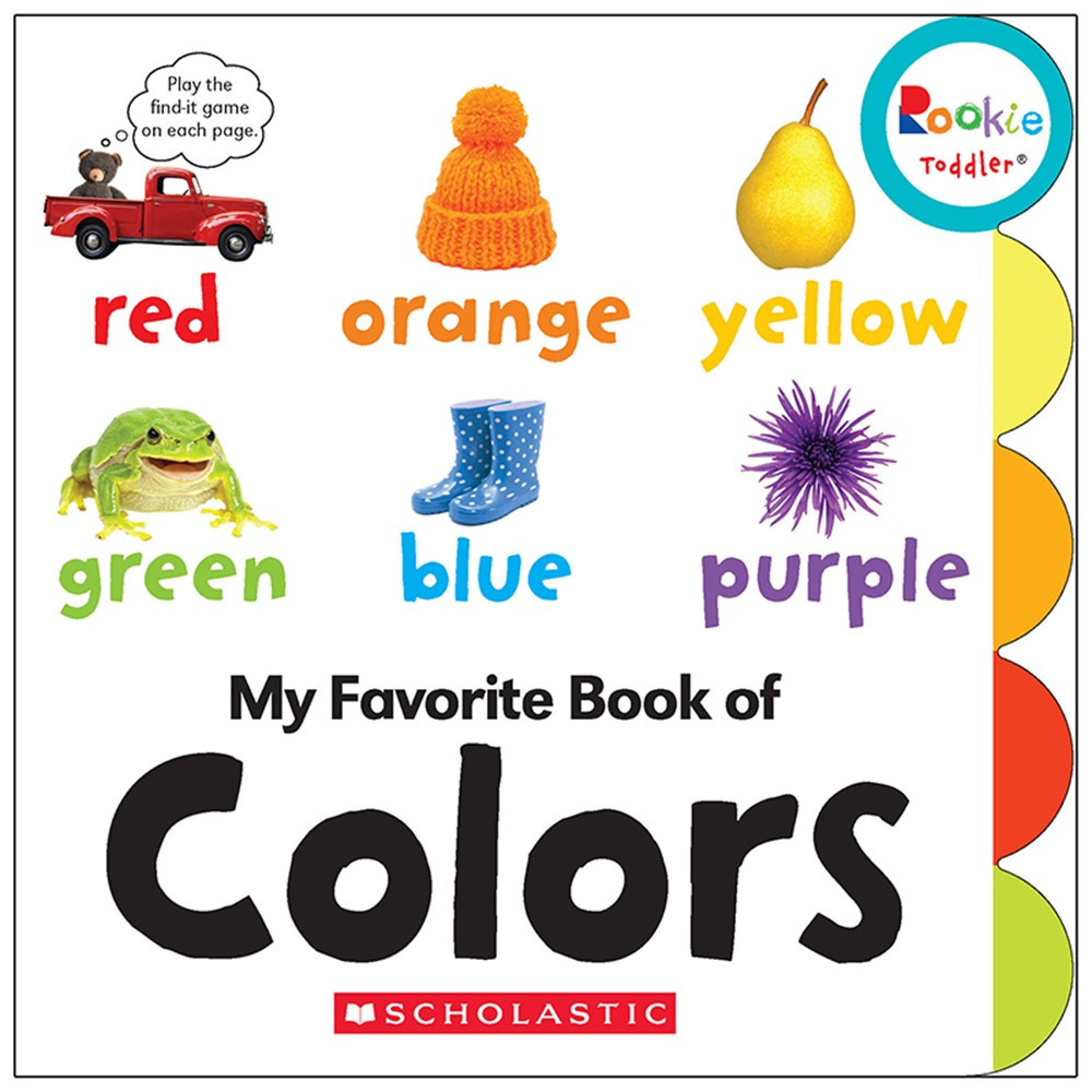 SC-662876 - Board Book My Fav Book Of Colors Rookie Toddler in Classroom Favorites