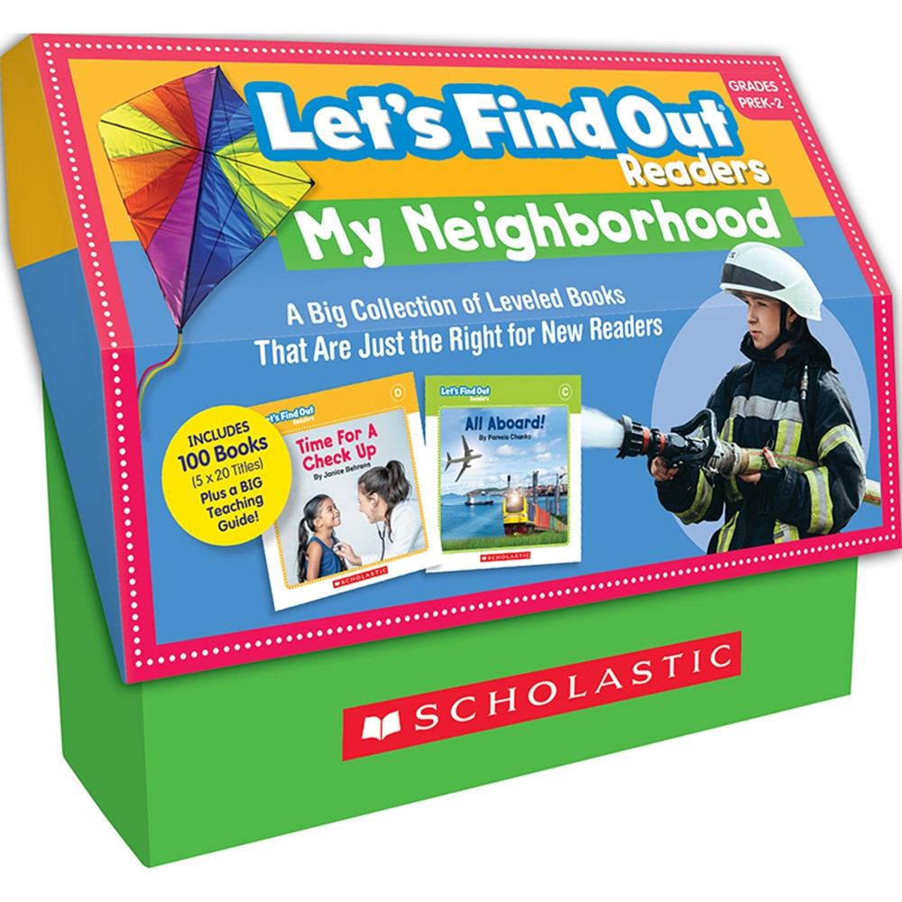 Let's Find Out Readers: In the Neighborhood / Guided Reading Levels A-D (Multiple-Copy Set) - SC-714360 | Scholastic Teaching Resources | Leveled Readers