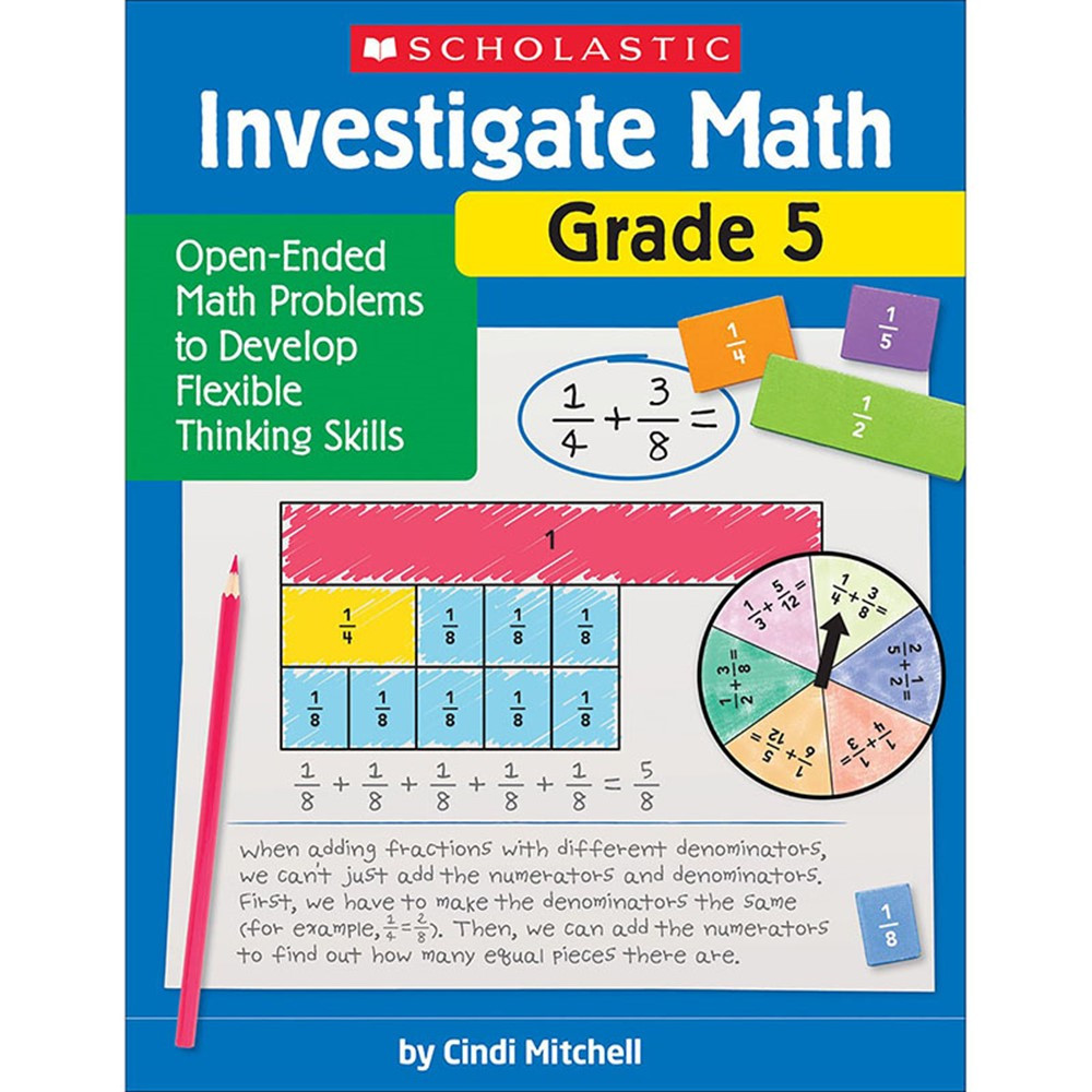 Investigate Math: Grade 5 - SC-716844 | Scholastic Teaching Resources | Activity Books