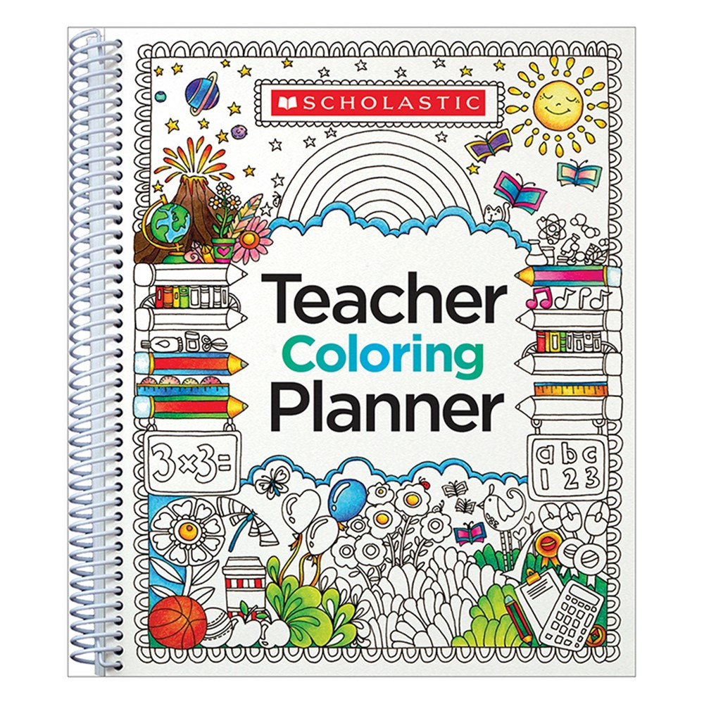 SC-809292 - Teacher Coloring Planner in General