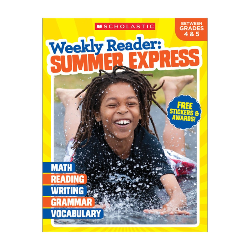 Weekly Reader: Summer Express Workbook, Between Grades 4 & 5 - SC-810893 | Scholastic Teaching Resources | Reading Skills