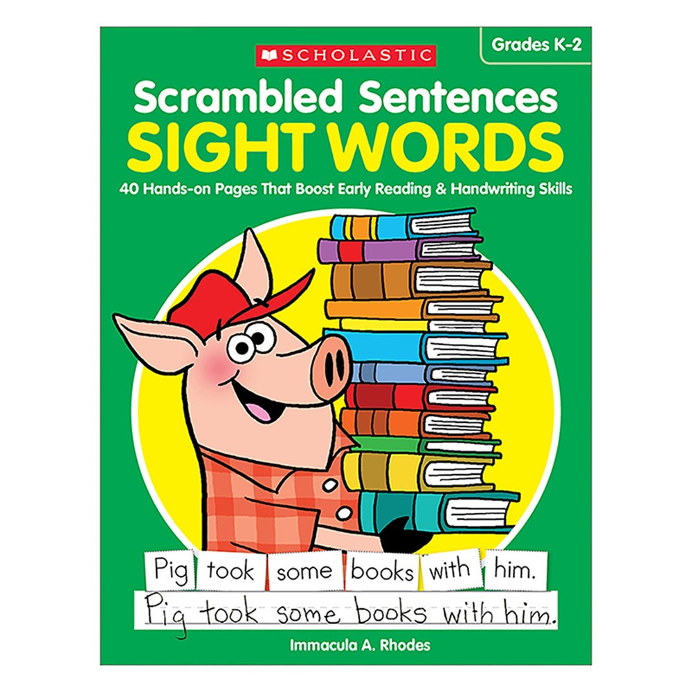 Scrambled Sentences: Sight Words - SC-811297 | Scholastic Teaching Resources | Sight Words