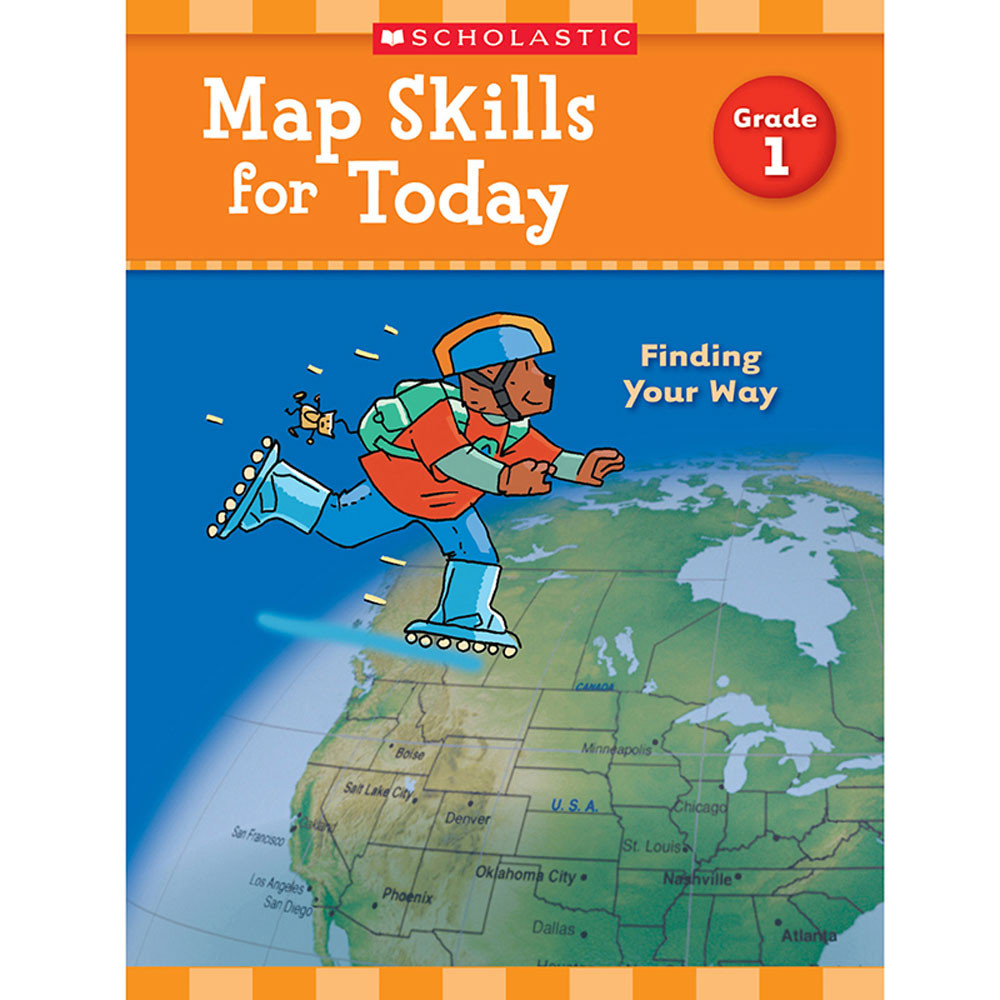 SC-821487 - Map Skills For Today Gr 1 in Geography