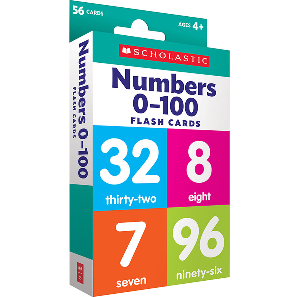 SC-823355 - Flash Cards Numbers 0 To 100 in Flash Cards