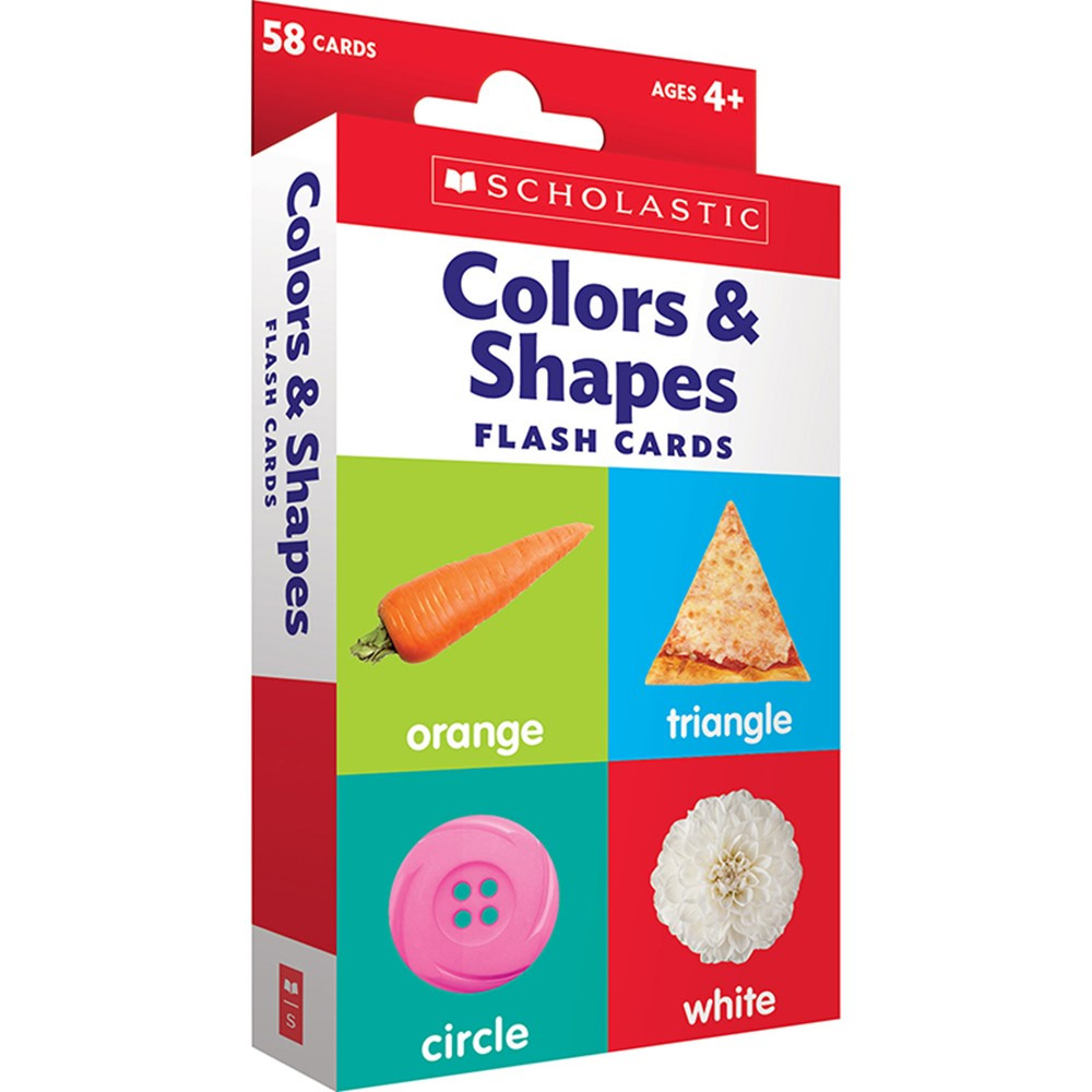 Flash Cards: Colors & Shapes - SC-823360 | Scholastic Teaching Resources | Language Arts