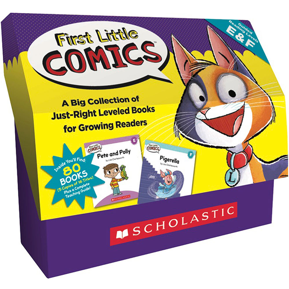 SC-825520 - Classroom Set Levels E And F First Little Comics in Language Arts