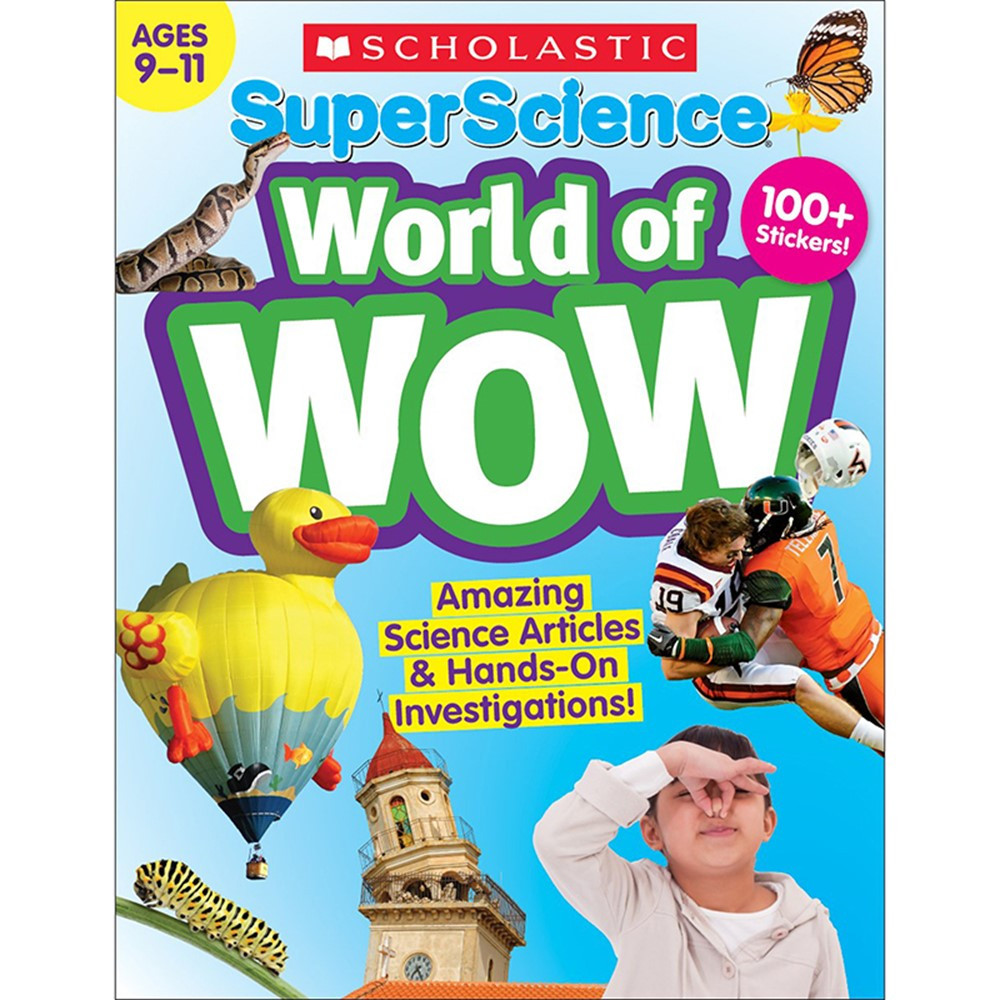 Super Science World of WOW Gr 9-11 - SC-832986 | Scholastic Teaching Resources | Activity Books & Kits