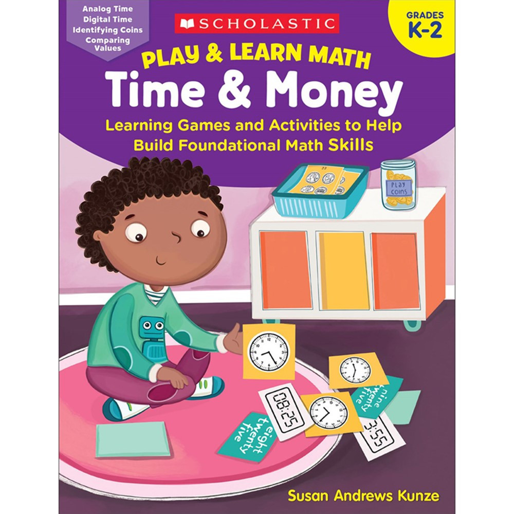 Play & Learn Math: Time & Money - SC-864126 | Scholastic Teaching Resources | Money