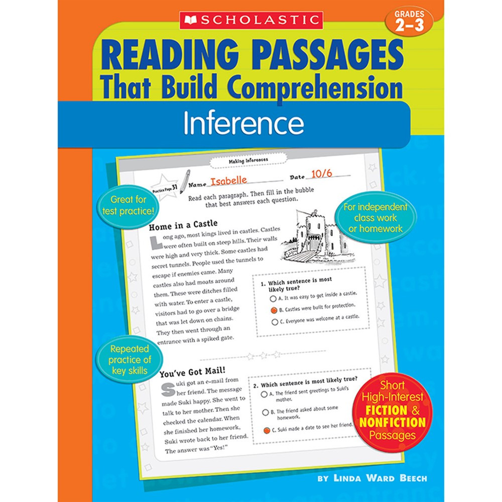 Reading Passages That Build Comprehension: Inference - SC-955424 | Scholastic Teaching Resources | Comprehension